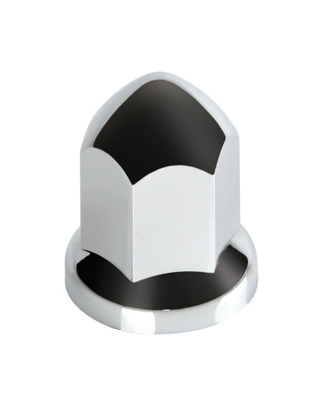 Set 10 copribulloni camion cromati in ABS diametro 33mm 97657