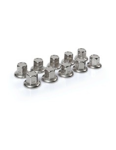Set 10 copribulloni ruota camion in Acciaio Inox diametro 32mm