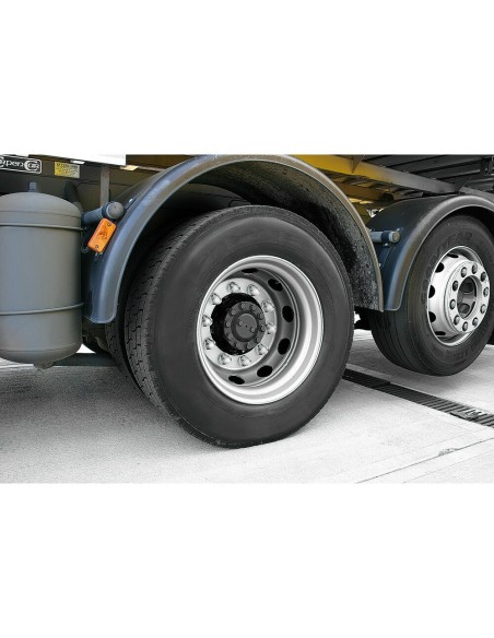 Set 10 copribulloni ruota camion in Acciaio Inox lucidato diametro 33mm