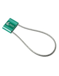 Set 10 Sigilli ad alta sicurezza testa alluminio galvanizzato cavo in accia 2