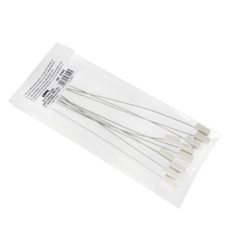 Set 10 Sigilli di sicurezza testa in abs cavo acciaio