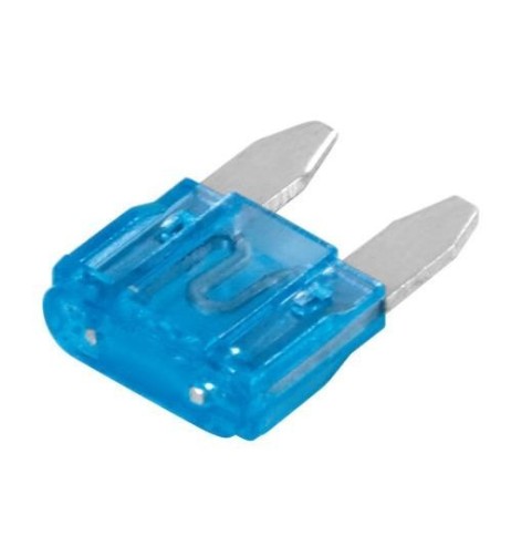 Set 100 micro fusibili lamellari monoamperaggio 12 32V 15A