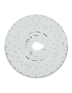 Set 100pz dischi tachigrafo omologati 100km h 2