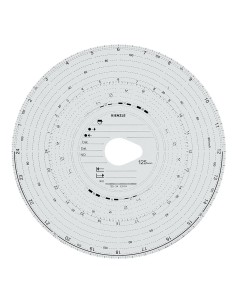 Set 100pz dischi tachigrafo omologati 125km h 2