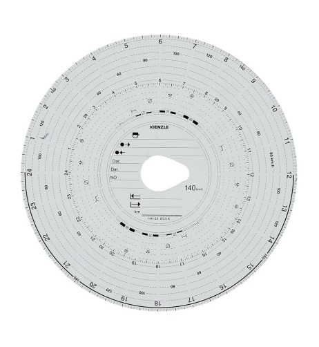 Set 100pz dischi tachigrafo omologati 140km h