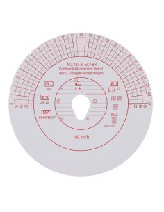 Set 100pz dischi tachigrafo omologati 180km h