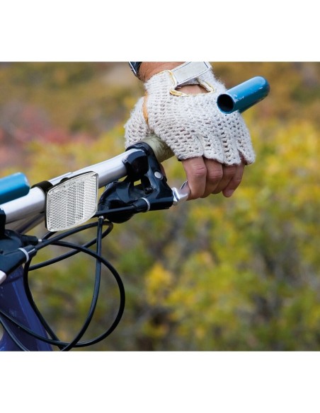 Set 2 catarifrangenti grandangolari anteriore posteriore bicicletta