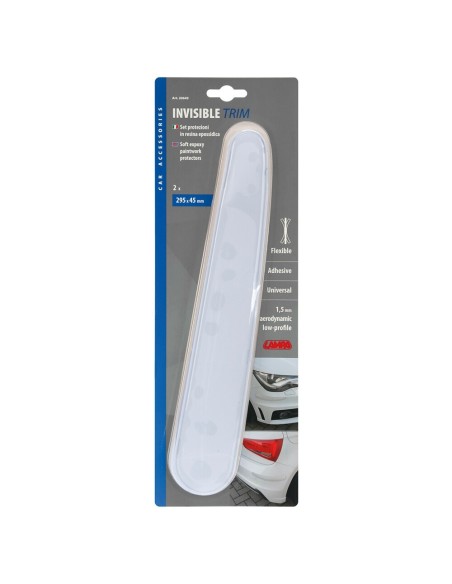 Set 2 protezioni carrozzeria in resina epossidica Trasparente