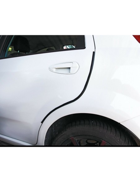 Set 2 strisce salvaporta corazzate ad incastro 2 x 650mm nero