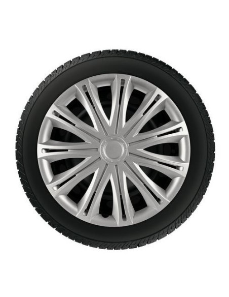 Set 4 copricerchi universali in ABS Spark 14 
