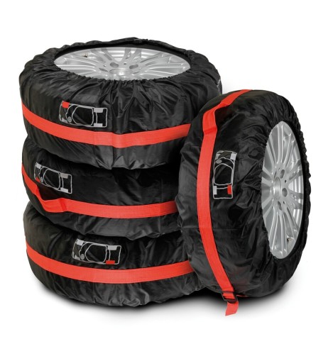 Set 4 copriruota trasporto ruote 13 19 pollici