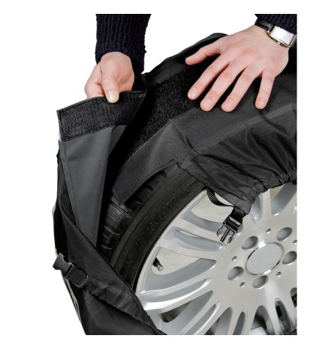 Set 4 Copriruota trasporto ruote auto da 13 a 19 pollici