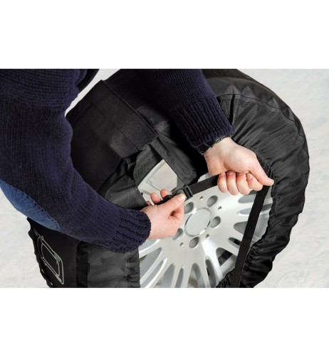 Set 4 Copriruota trasporto ruote auto da 13 a 19 pollici