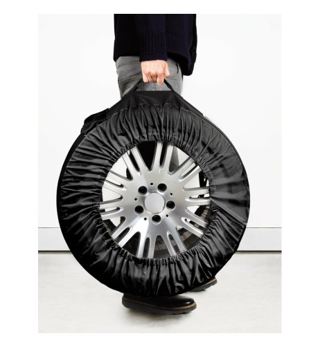 Set 4 Copriruota trasporto ruote auto da 13 a 19 pollici