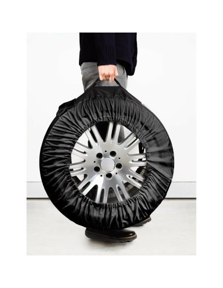 Set 4 Copriruota trasporto ruote auto da 13 a 19 pollici