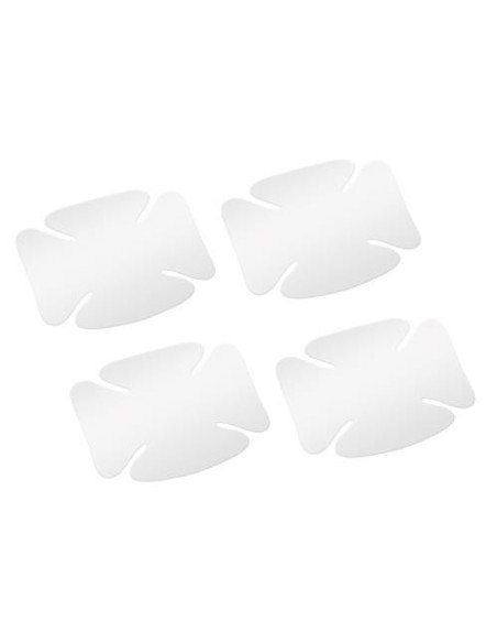 Set 4 pellicole antigraffio per incavi maniglie 10x8cm