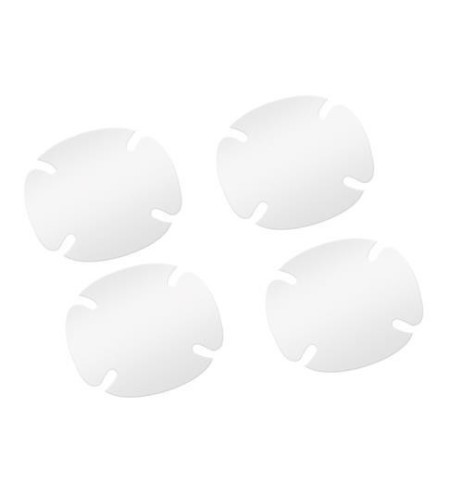 Set 4 pellicole antigraffio per incavi maniglie 8 8x8cm