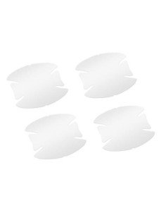 Set 4 pellicole antigraffio per incavi maniglie 8x8cm