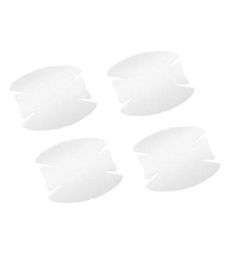 Set 4 pellicole antigraffio per incavi maniglie 8x8cm