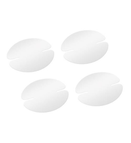 Set 4 pellicole antigraffio per incavi maniglie 9 5x8cm