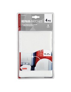 Set 4 pezze PVC adesive per teloni camion colore trasparente