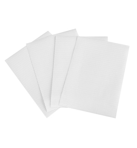 Set 4 pezze PVC adesive per teloni camion colore trasparente