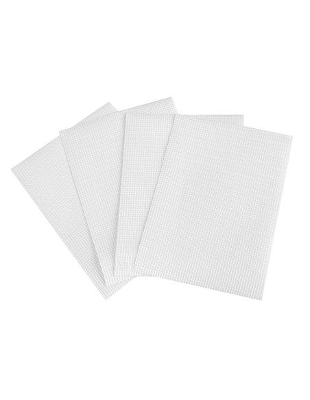 Set 4 pezze PVC adesive per teloni camion colore trasparente
