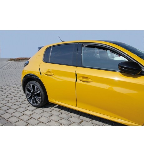 Set 4 salvaporta adesivi Viking Carbon Look