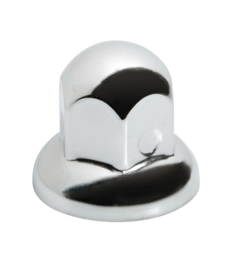 Set 40 copribulloni ruota camion in acciaio diametro 33mm testa tonda