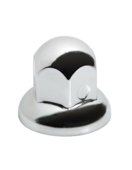 Set 40 copribulloni ruota camion in acciaio diametro 33mm testa tonda