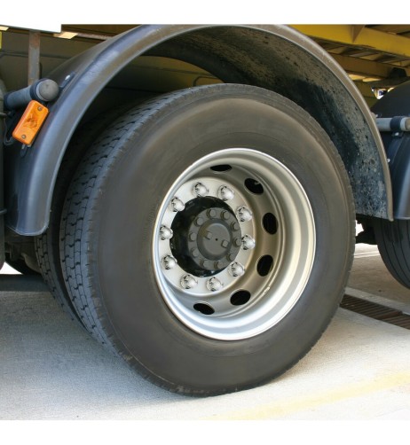 Set 40 copribulloni ruota camion in acciaio diametro 33mm testa tonda