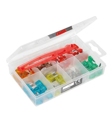 Set 80 micro fusibili lamellari assortiti 12 32V 5 30A