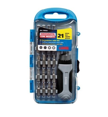 Set Cacciavite con inserti 21 pezzi