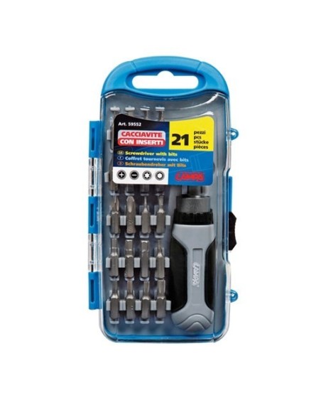 Set Cacciavite con inserti 21 pezzi