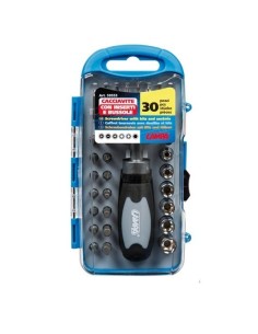 Set Cacciavite con inserti e bussole 30 pezzi
