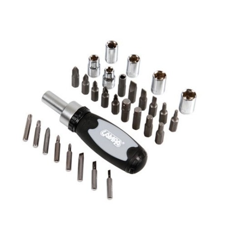 Set Cacciavite con inserti e bussole 30 pezzi
