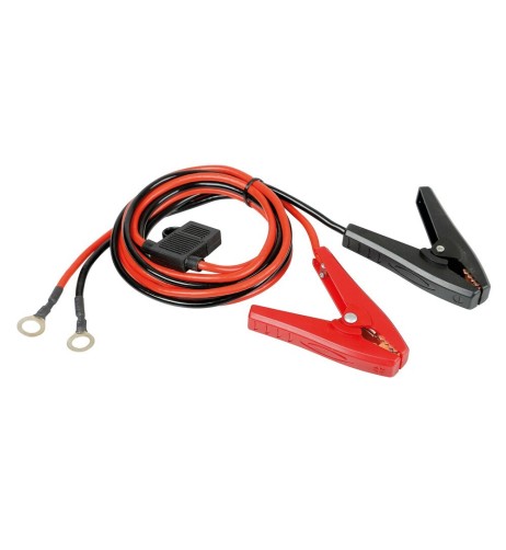 Set cavetti connessione batteria con fusibile 30A 180cm