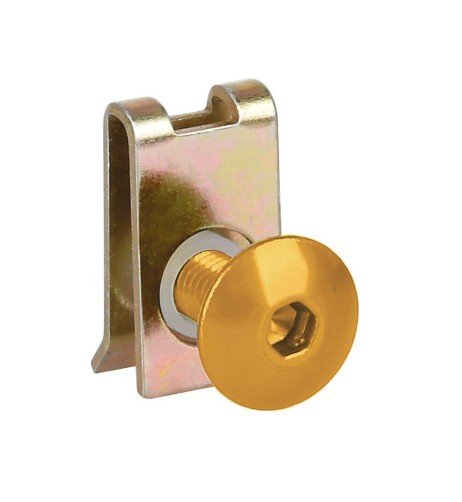 Set da 10 kit clip fissaggio M5 per carenature moto Oro