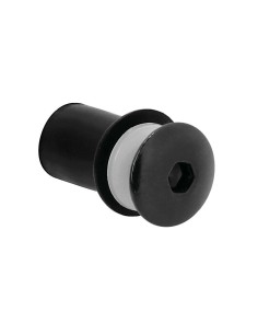 Set da 10 kit fissaggio M5 per cupolini e carenature moto Nero 2