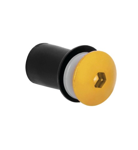 Set da 10 kit fissaggio M5 per cupolini e carenature moto Oro