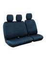 Set fodere coprisedili universali per furgone Dido 1 blu