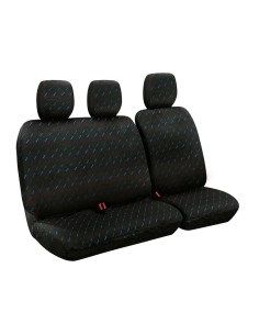 Set fodere coprisedili universali per furgone Dido 1 nero