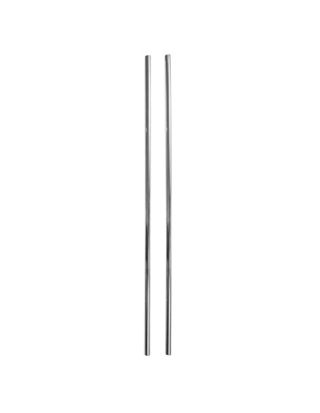 Set kit 2 strisce salvaporta Contour cromo 600mm per auto