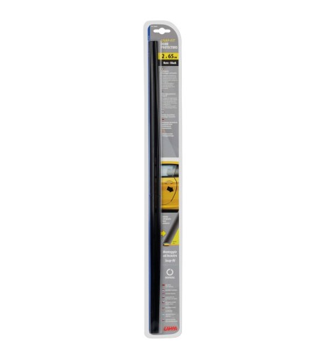 Set kit 2 strisce salvaporta Contour nero 650mm per auto