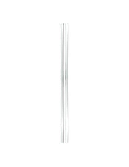 Set kit 2 strisce salvaporta Protector cromo 650mm per auto