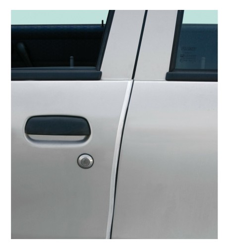 Set kit 2 strisce salvaporta Protector trasparente 650mm per auto