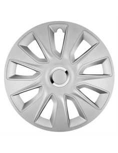 Set Kit 4 copricerchi 14 in ABS vernice doppio strato Stratos RC Silver