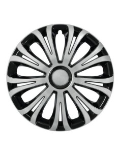Set Kit 4 copricerchi 15 in ABS verniciatura doppio strato Avera black