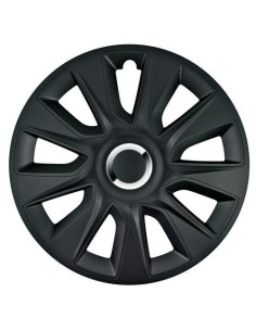 Set Kit 4 copricerchi 16 in ABS vernice doppio strato Stratos RC Black