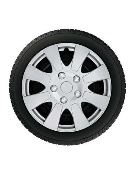 Set Kit 4 copricerchi X Treme C 137 16 in ABS Silver